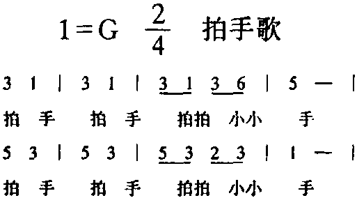 拍手、揮手訓(xùn)練